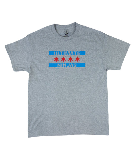 Ultimate Ninjas Chicago Flag Youth Shirt