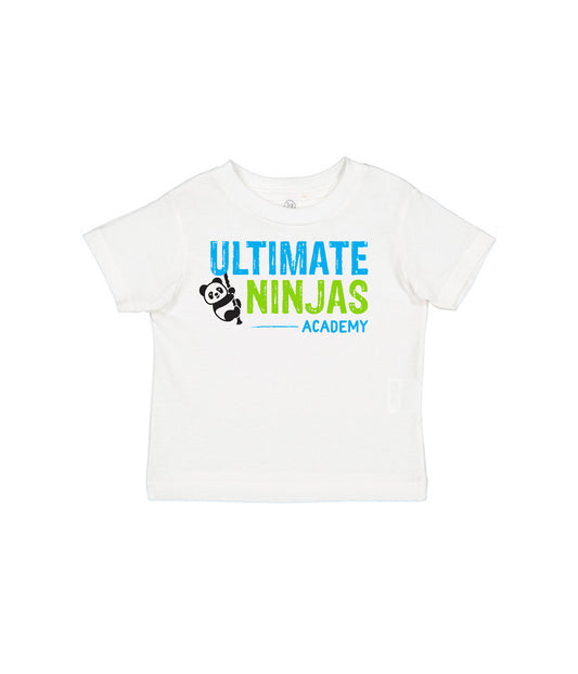Ultimate Ninjas Academy Logo Youth Shirt (White)