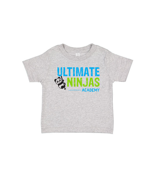 Ultimate Ninjas Academy Logo Youth Shirt (Grey)